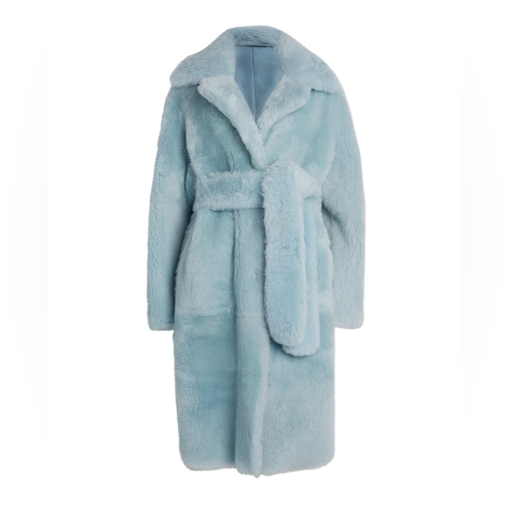 MACKAGE
ETIENNE Shearling coat with belt NEW WITH TAGS SIZE XS - Picture 7 of 12